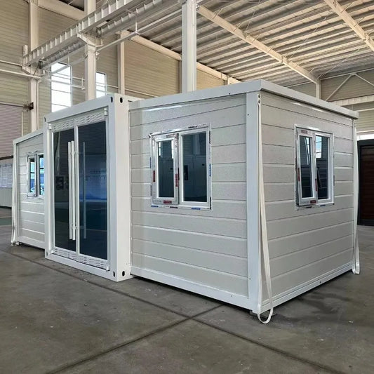 Mobile Container House Prefab Tiny Home Easy-to-Install Transportable Housing Unit