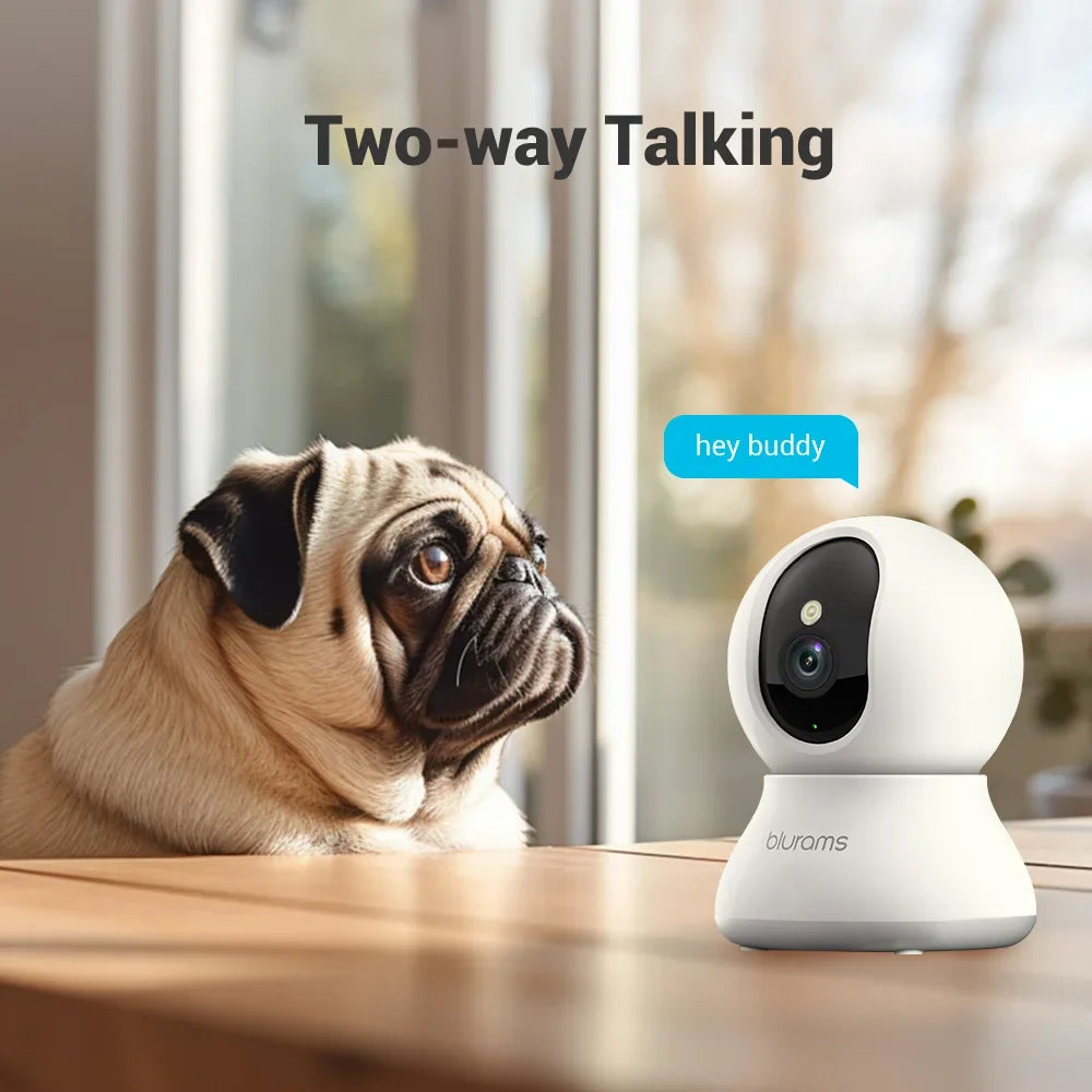 Security Camera for Baby, Pet, or Senior – One-Touch Call Monitoring