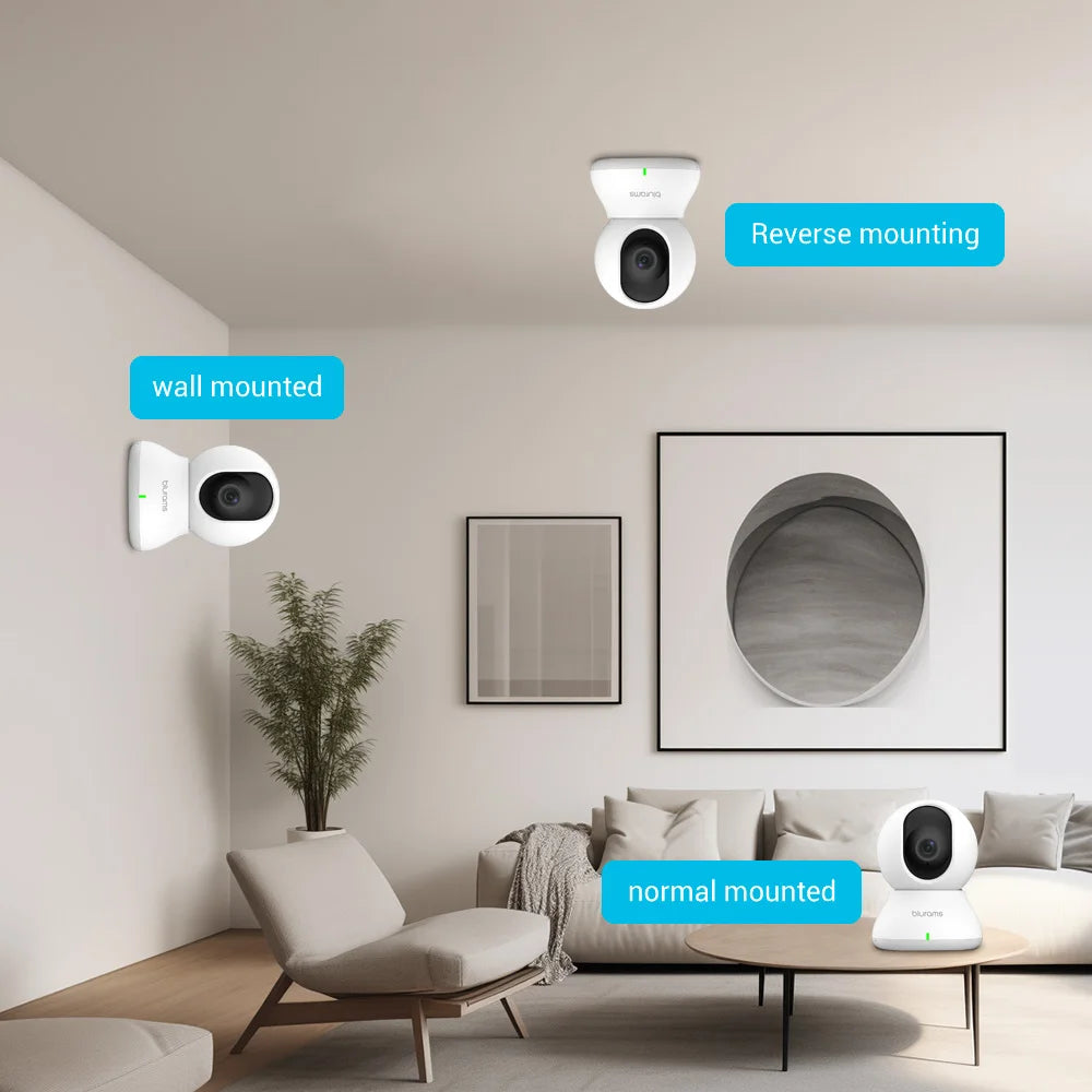 Home Security Baby Monitor – Motion Detection & Two-Way Audio
