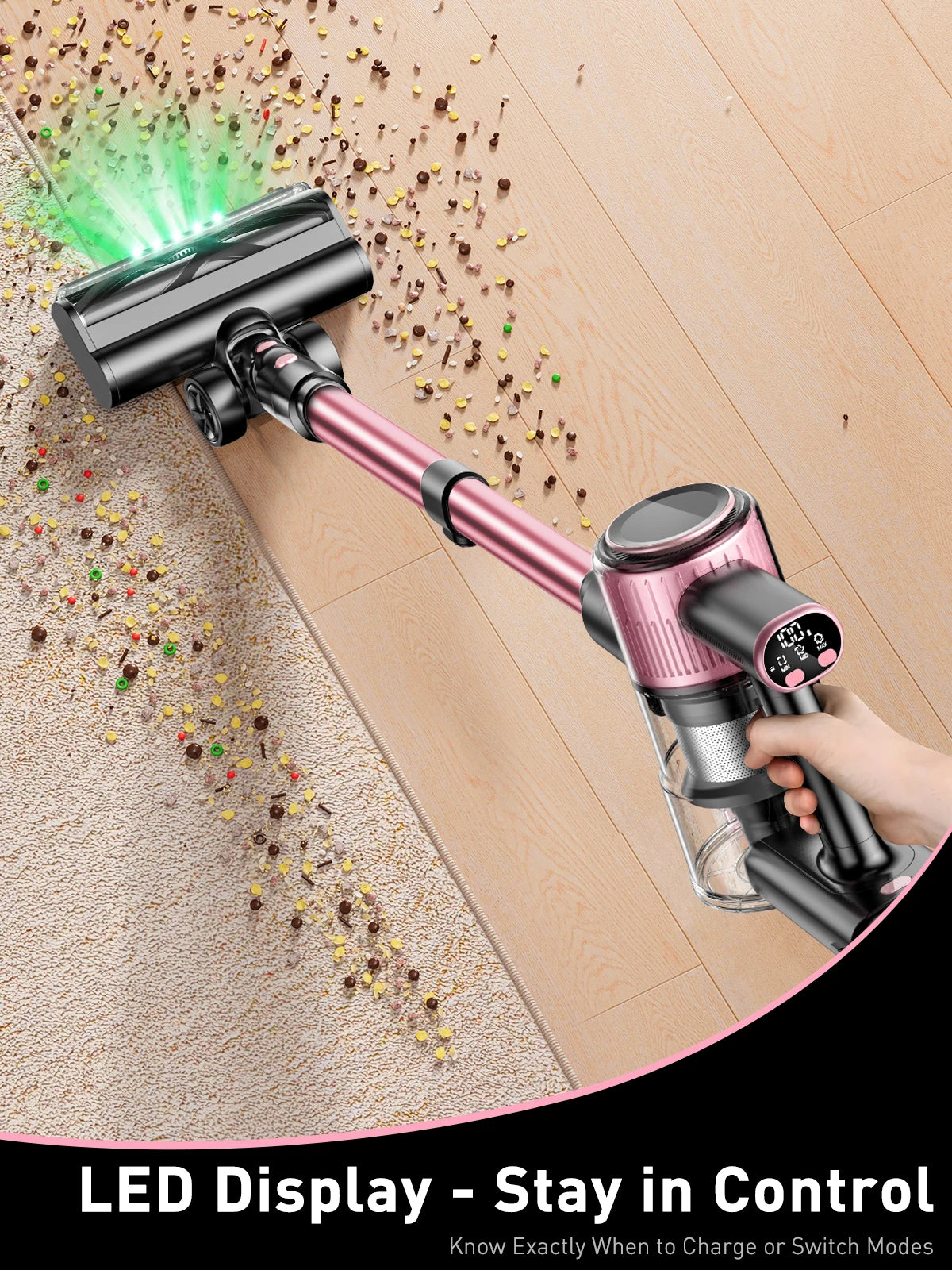 Cordless Vacuum Cleaner – Powerful, Multi-Functional for Home