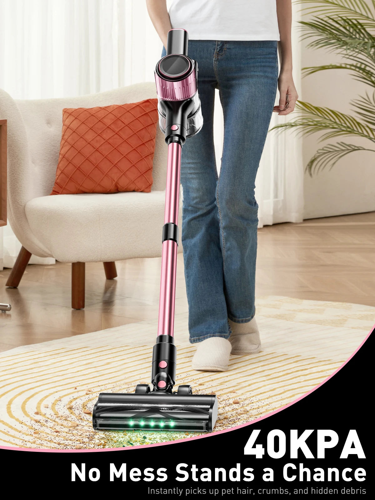 Cordless Vacuum Cleaner – Powerful, Multi-Functional for Home