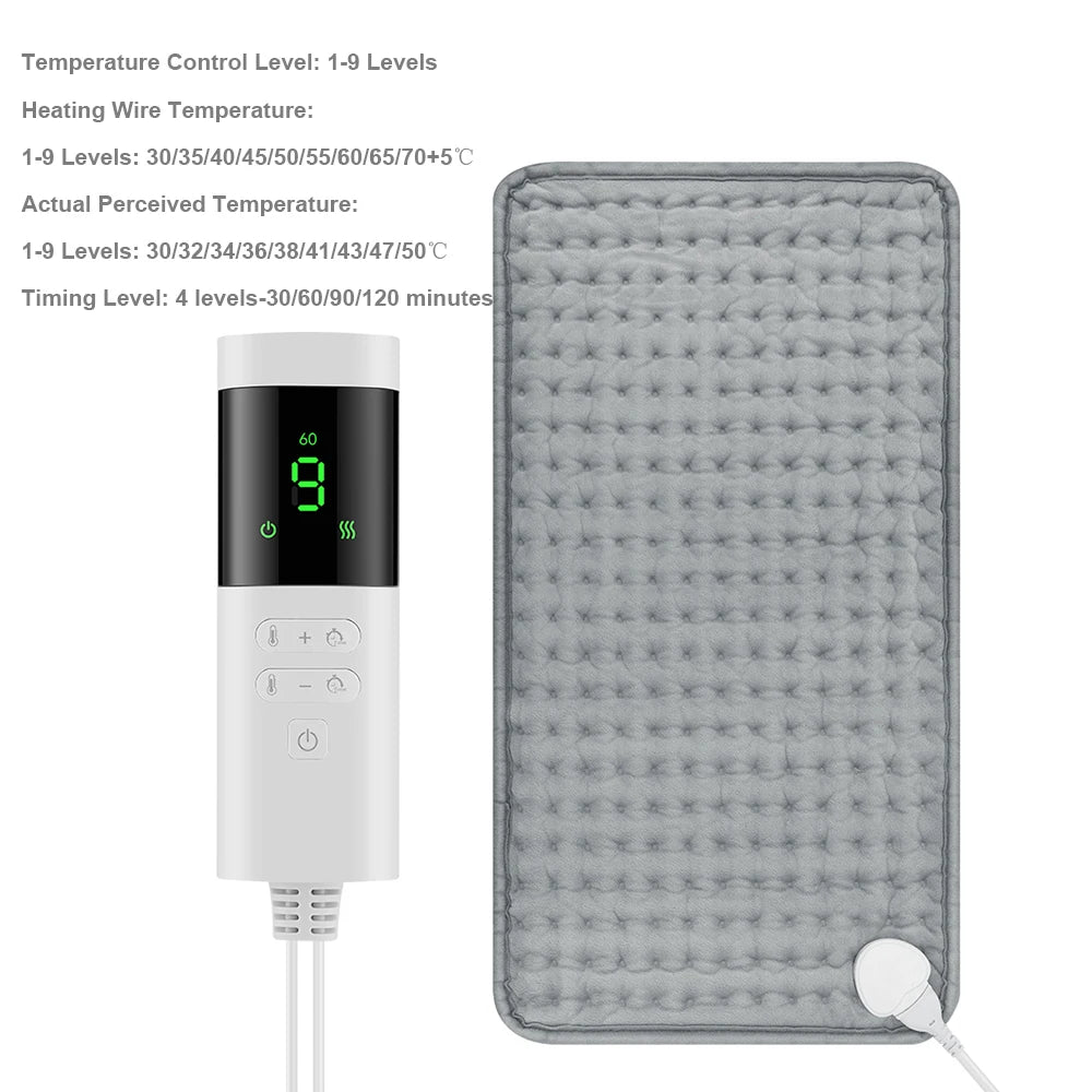 Heating Pad – Washable Bed Blanket, Foot & Hand Warmer