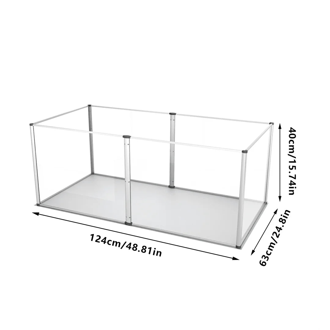 Clear Acrylic Dog Whelping Pen Playpen for Small Animals